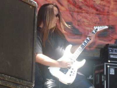 Shane French at Metalway Festival Jerez, Spain
