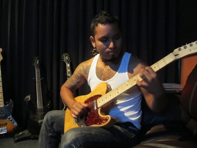 on the studio