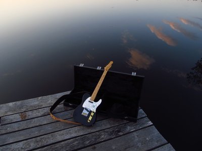 Tele at the seaside