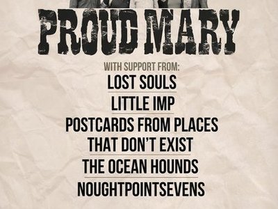 A poster for Postcards' gig at The Showroom in Lincoln, UK on Friday, September 2nd 2011.