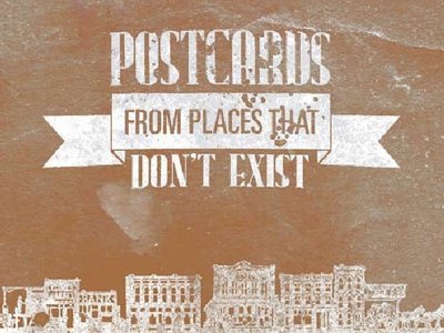 The front cover for Postcards From Places That Don't Exist's 2011 single Bones O' Me.