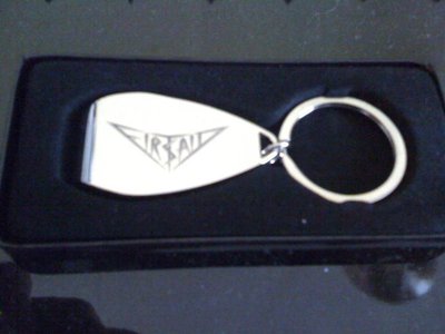 Bottle opener with laser engraved Logo