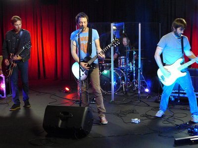 Live in-studio internet broadcast for thestream.tv (9/8/11) (Photo by Claudia Martinez Mansell)