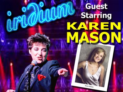 Poster for Karen Mason guest star show 10/12/11