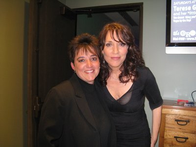 Terese Genecco with the amazing Katy Sagal (TV Son's Of Anarchy)