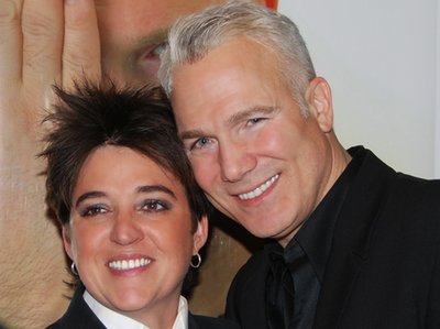 Terese Genecco with Franc D'Ambrosio (The Godfather III, Phantom Of The Opera)