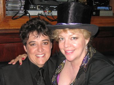 Terese Genecco with the marvelous K T Sullivan in NYC