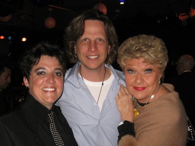 Terese Genecco, Robert Kotonly (Rrazz Room SF) and Marilyn Maye at Iridium NYC