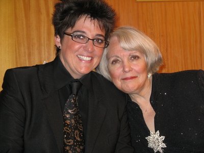 Terese Genecco with Wesla Whitfield at Zankel Hall NYC