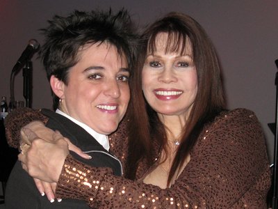 Terese Genecco w/ B'way/TV Star BarBra Luna (Star Trek, Wild Wild West, Buck Rogers)