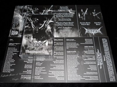 Tape limited to 66 copies. Black Metal from Colombia. entirely remastered and containing 2 Bonustrac