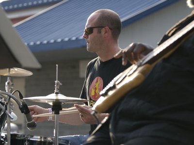 Zach Cooper with the Michael Lewis Band 2008