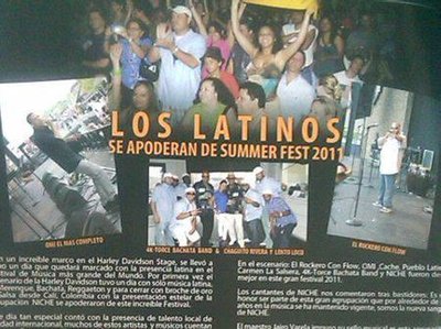 Covertura de la Prensa en summer fest