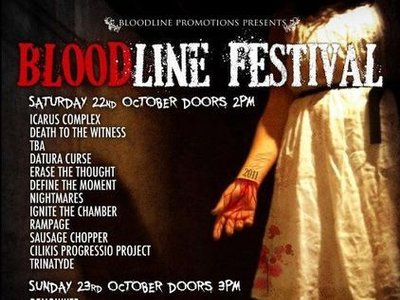 BLOODLINE FESTIVAL OCT 22nd-23rd