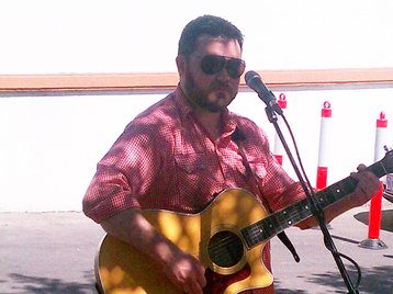 Jason David Hiatt Song Swap with Austin Mayse| Mimi's Trailer Park Eatery Grand Opening| 9.24.11