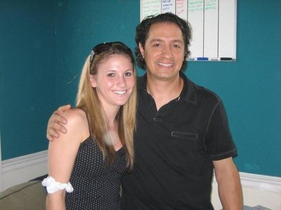 Brittany McDaniel and I after writing a cool song with Kris Bergsnes