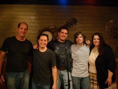 Steve Leslie, me, Chris Blair, Brady Seals & Susan Greene after our Listening Room show