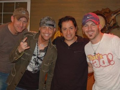 Steve Leslie & me w/ The LoCash Cowboys!! 