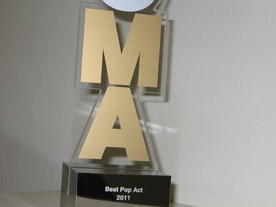 WINNER Best Pop Act in the 2011 St Helier Cider Online Music Awards
