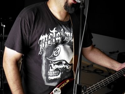 Marcelo Sanches - bass and vocals by Daniel Cruz