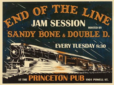 The End of the Line Jam every Tuesday @ The Princeton Pub!!!