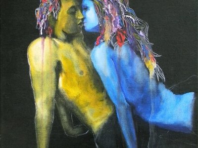 Pictures In Sound E.P. Cover- Release Date: October 28,2011 -- Painted by  Colin Frangicetto