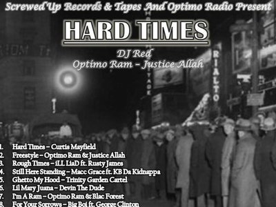 HardTimes Album Cover(back)