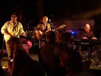 On Stage with the Jeff Watson Band at Swabbies.