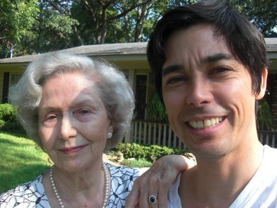 Mildred Lonnie Evans and I, 2010.
