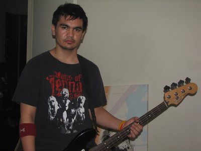 raymond being a serious bassist