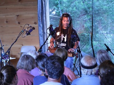 Performing at Old Songs Festival - 2011