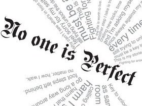The Lyrics for Liberation Key Track 1 "No One Is Perfect".