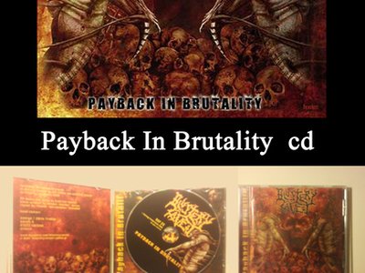 Payback In Brutality cd