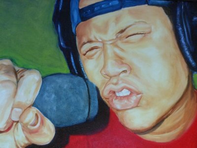 The One JP oil painting