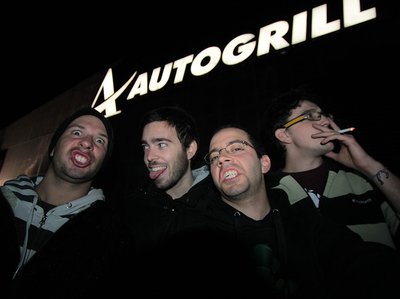 FANKAZ in Belgium, autogrill in austria