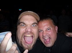 Matt Laport (Jon Oliva) and Morrie at Yngwie Show