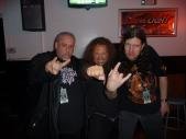 Dave Softee, Morrie and Bill ( Fan of Metal )
