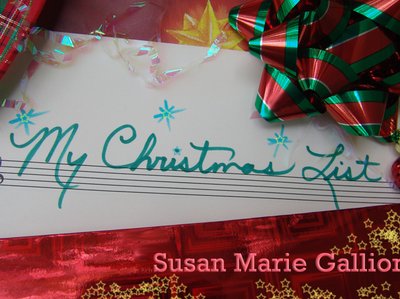My Christmas List (Watch the video on YouTube!)