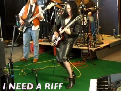 I NEED A RIFF - cover art