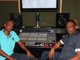 SammyBritish in DML studio with internationally renowned Audio Engineer, Daniel LaPorte