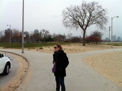 The Band chillin at North Ave Beach, Chicago
