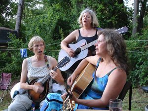 Back Porch Pickin' at lake in Melrose