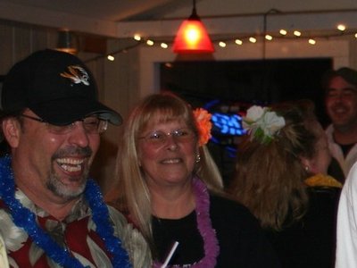 Working the bar at The Oar House, Kimberling City, MO