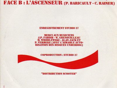 Back single "Patrick Cault" 1987