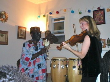 DC show with the talking Drum