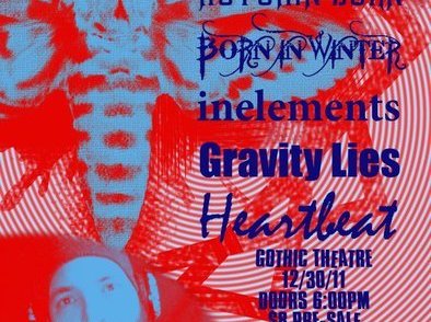 This is the poster for our show December 30th at the Gothic