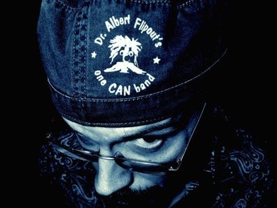 Dr. Albert Flipout's one CAN band photo