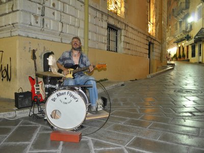 Dr. Albert Flipout's one CAN band photo