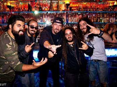 Clepto with Paul Bostaph of Testament in San Francisco, California