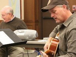 Jim and Charlie Crow during NSAI - Little Rock Chapter Meeting